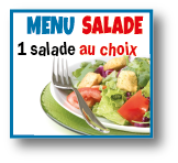 Menu Midi Salade