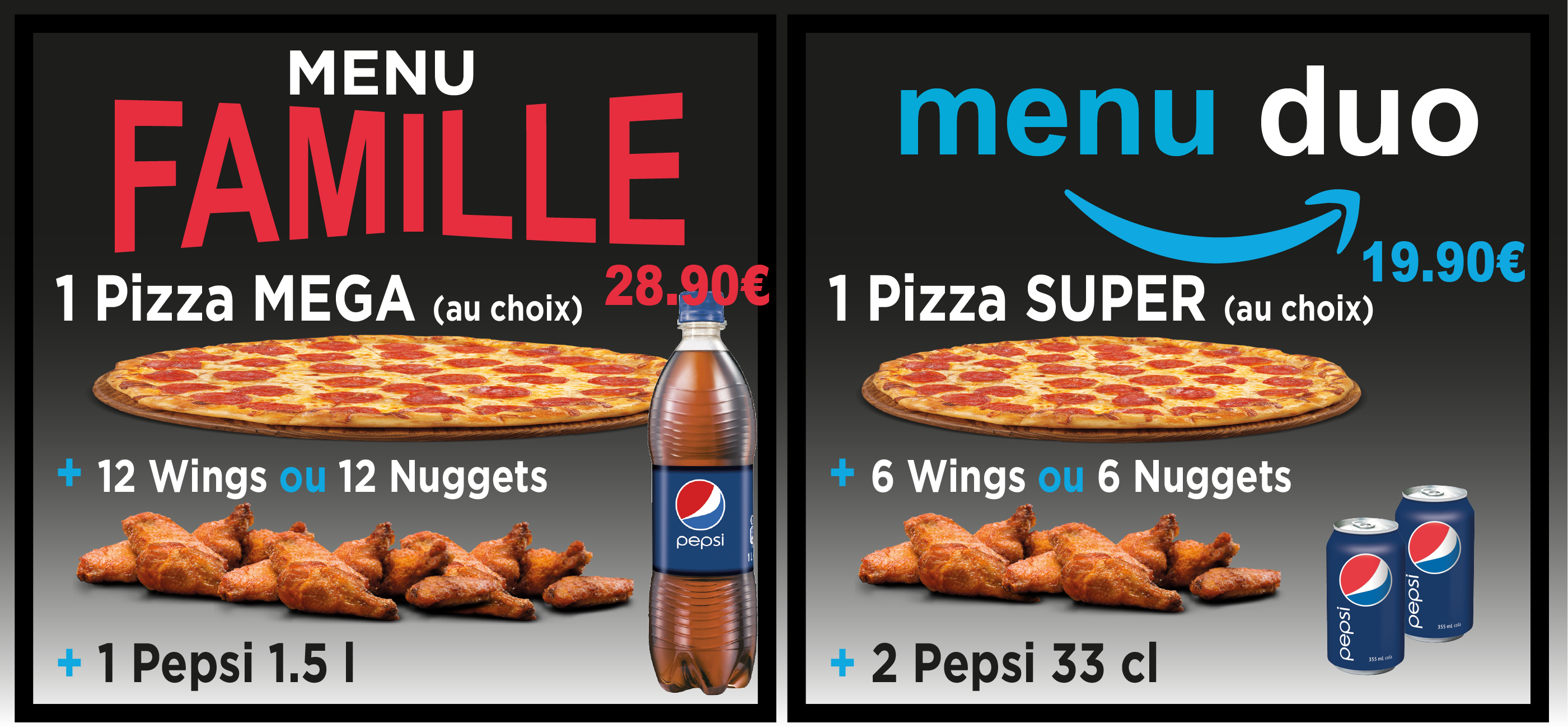 La Pizza Burger et Maya